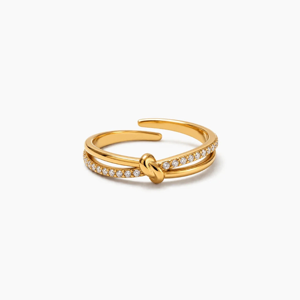Anello Small Knot - (Regolabile)