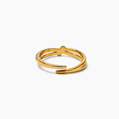 Anello Small Knot - (Regolabile)